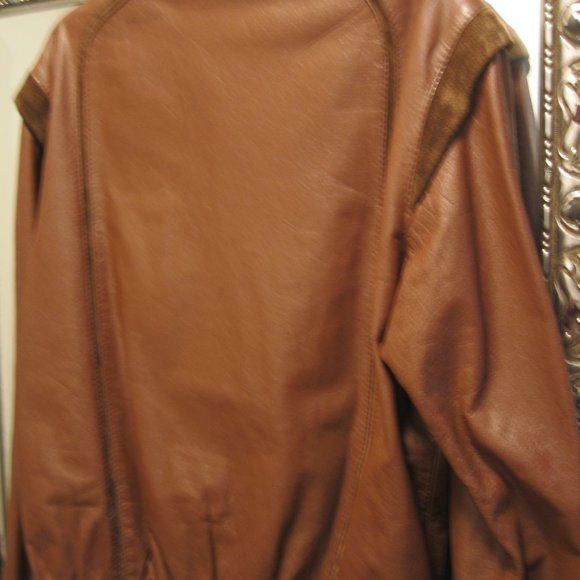 Men's Leather Jacket - Picture 2 of 6